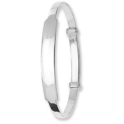 Identity Baby Bangle Sterling Silver 925 Christening Gift