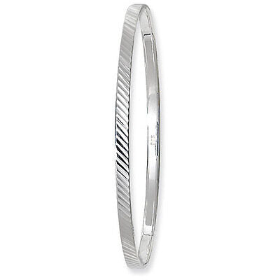 Slave Bangle Solid Sterling Silver Ladies Bangle