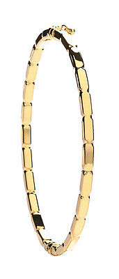 Ladies Yellow Gold Hinged Bangle Full British Hallmark 2.7mm Wide