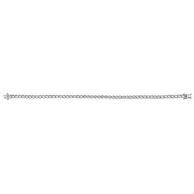 Ladies Gemstone Tennis Bracelet Solid Sterling Silver Hallmarked