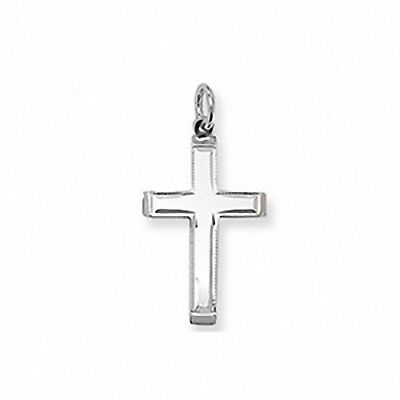 Cross Pendant Sterling Silver Cross 29 x 15mm