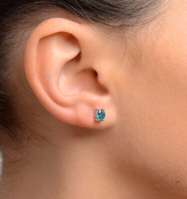 Emerald Pendant and Earrings Set Classic Solitaire 9ct Yellow Gold Hallmarked