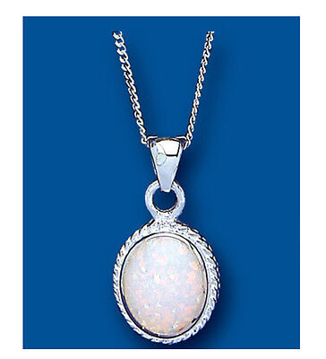Opal Pendant Opal Necklace Solitaire Oval Solid Sterling Silver Pendant