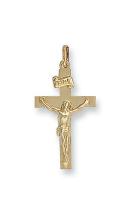 Gold Crucifix Pendant Gold Crucifix Necklace Yellow Gold Crucifix