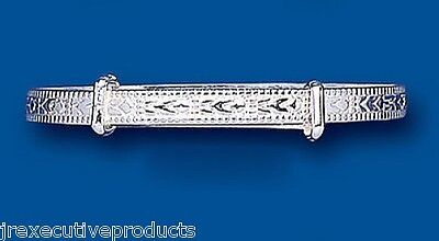 Baby Bangle Solid Silver Christening 18 months - 3 Yrs Sterling Silver Bracelet