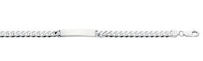 Sterling Silver Identity Bracelet Mens Gents Heavy Solid Hallmarked
