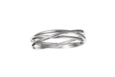 Russian Bangle Sterling Silver Feature Hallmark Design