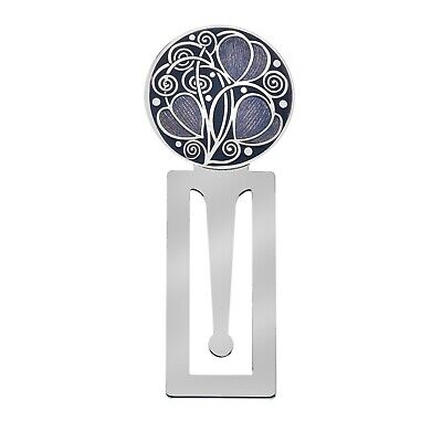 Luxury Purple Mackintosh Bookmark Silver Plated Brand New Boxed
