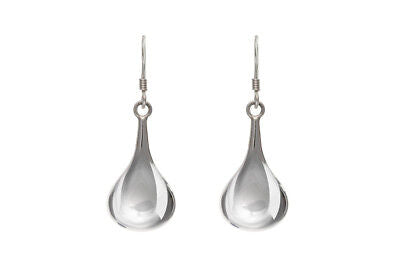 Solid Silver Drop Earrings Drops 925 Hallmarked
