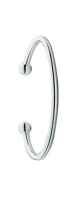 Sterling Silver Mens Torque Bangle Gents Solid Bracelet Hallmarked