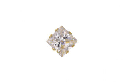 Mens Earring 1 Carat Solitaire Earring 9ct Yellow Gold Stud Earring