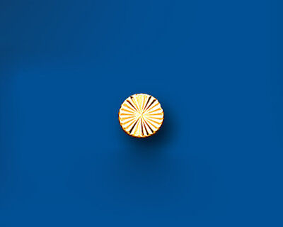 Mens Gold Stud Earring Gents Yellow Gold Diamond Cut