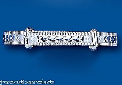 Baby Bangle Solid Silver Christening Heart Adjustable 925 Hallmark