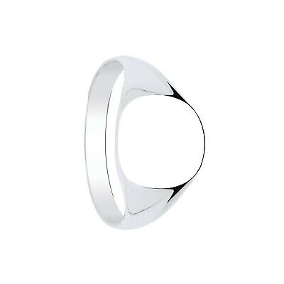 Gents Sterling Silver Cushion Signet Ring 925 Hallmark