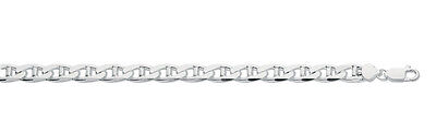Sterling Silver Anchor Chain Bracelet Gents Mens Solid Hallmarked 25 grams