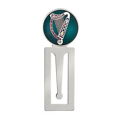 Irish Harp Bookmark Silver Plated Brand New and Boxed
