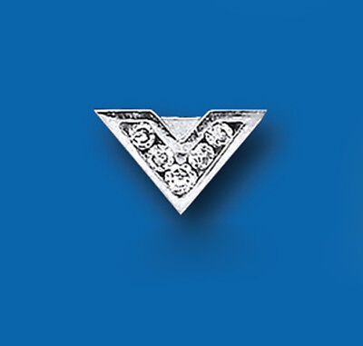 Men's White Gold Earring Gents Gemstone Stud Hallmarked