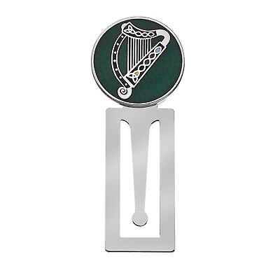 Bookmark Irish Harp Silver Plated Brand New and Boxed