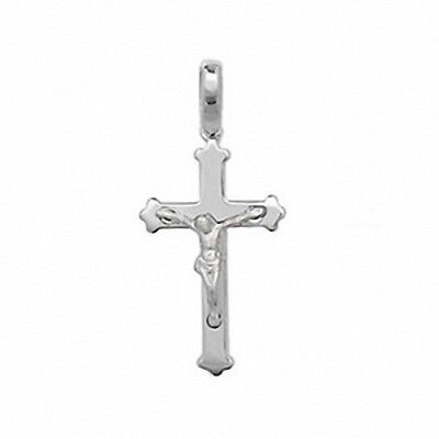 Crucifix Pendant Cross Pendant Sterling Silver Cross 31 x 15mm