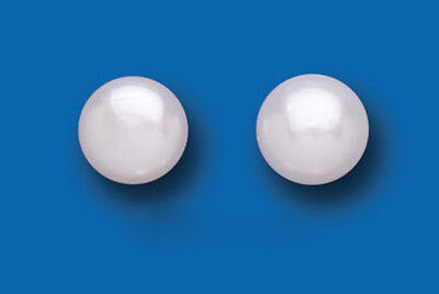 Pearl Earrings Stud Sterling Silver Studs Freshwater Pearls 7mm
