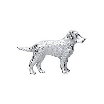Solid Silver Dog Brooch 925 Hallmark Brand New Gift