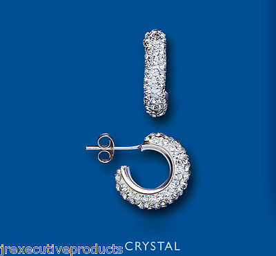 Mens Silver Hoop Huggie Single Earring 925 Hallmark