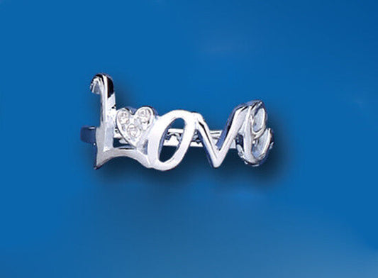 Silver Love Heart Ring 925 Hallmark