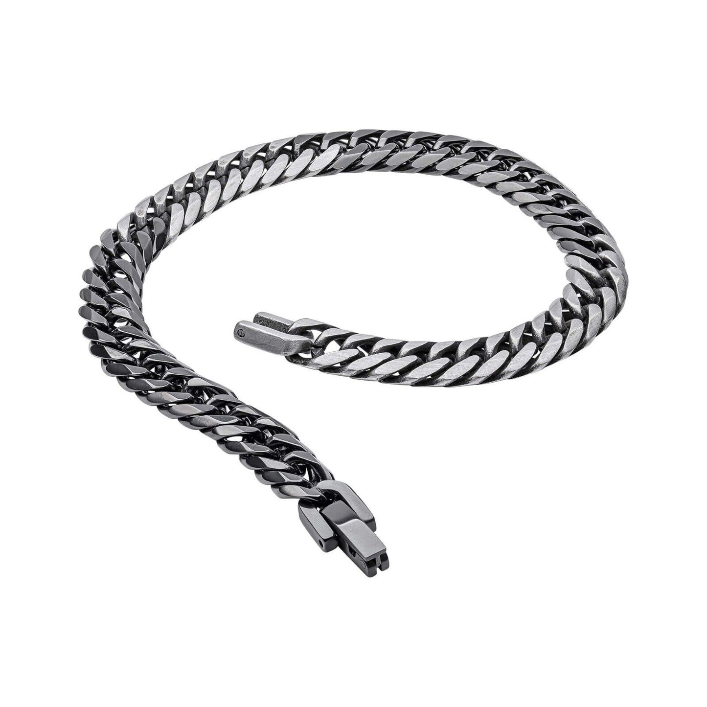 Fred Bennett Two Tone Foxtail Bracelet 21cm B5455
