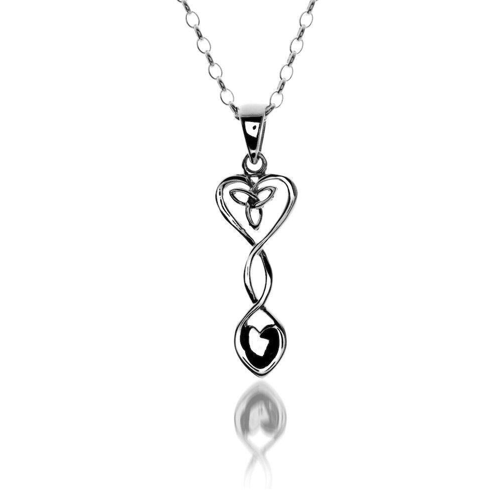 Welsh Lovespoon Pendant Sterling Silver 925 Hallmark All Chain Lengths