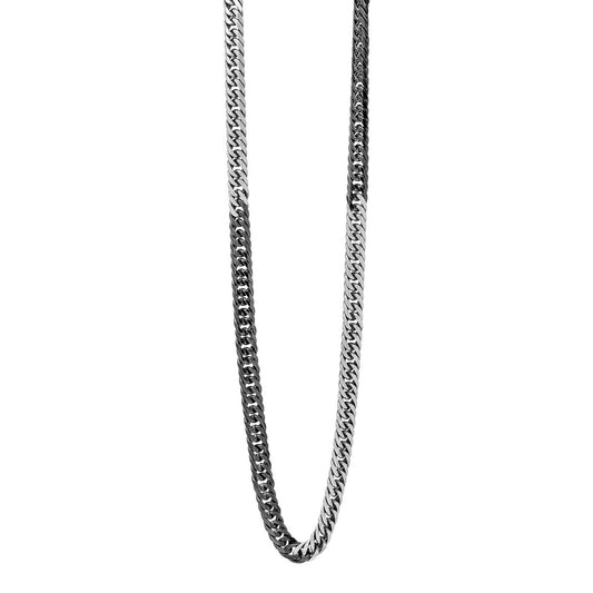 Fred Bennett Two Tone Foxtail Necklace 55cm N4582