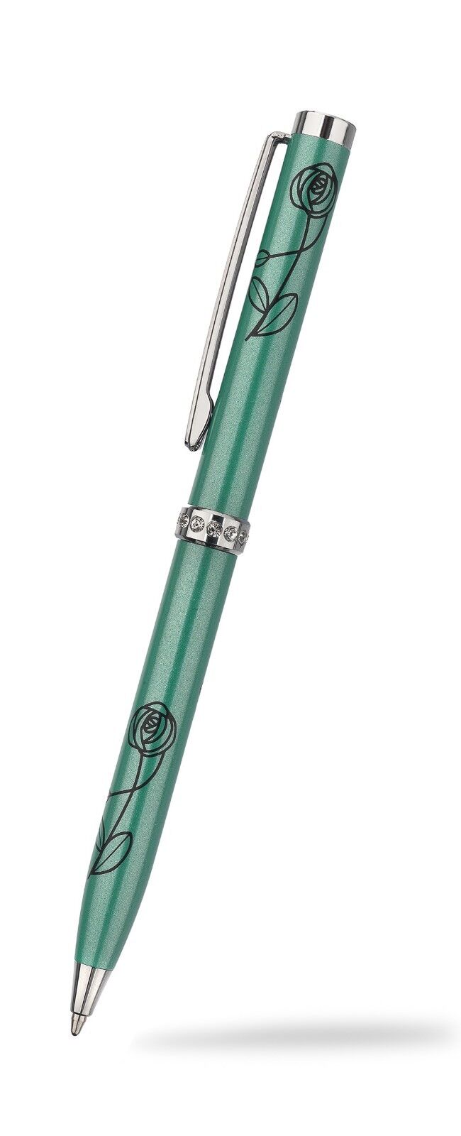 Mackintosh Crystal Ballpoint Pen Designer All Colours Luxurious Packaging Box