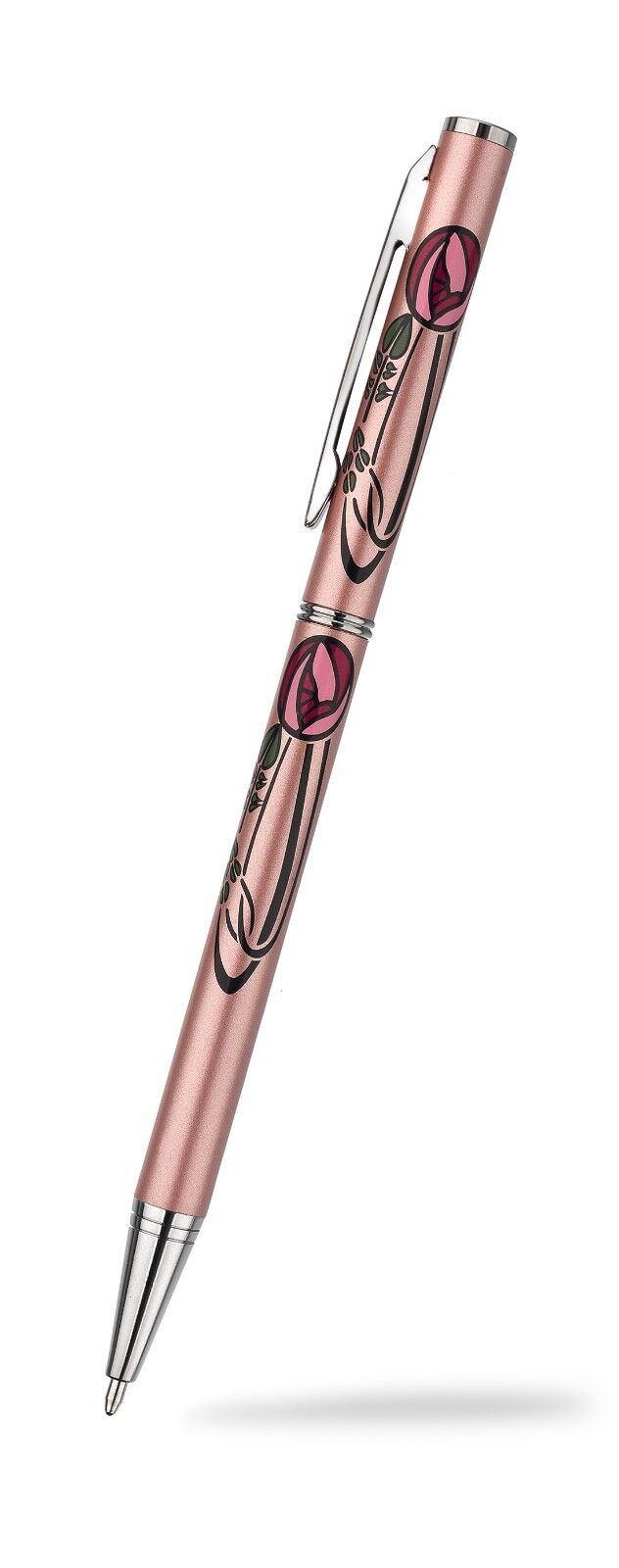 Mackintosh Ballpoint Pen Silver Plated Roses Brand New Boxed Various Colours