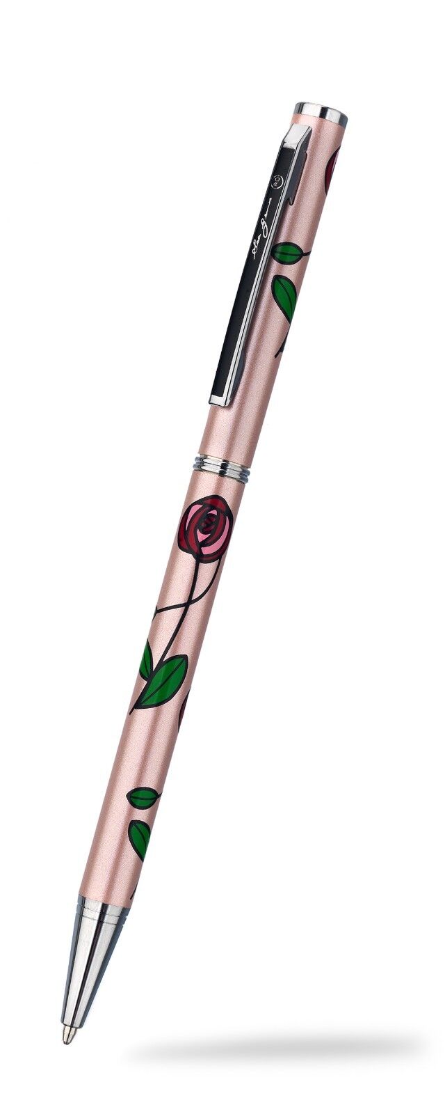 Mackintosh Rose Ballpoint Pen Silver Plated Brand New Boxed Various Colours