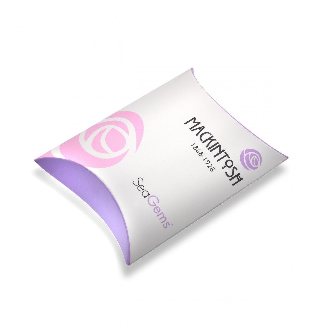 Mackintosh Oval Drop Earrings Drops Silver Plated Branded Packaging