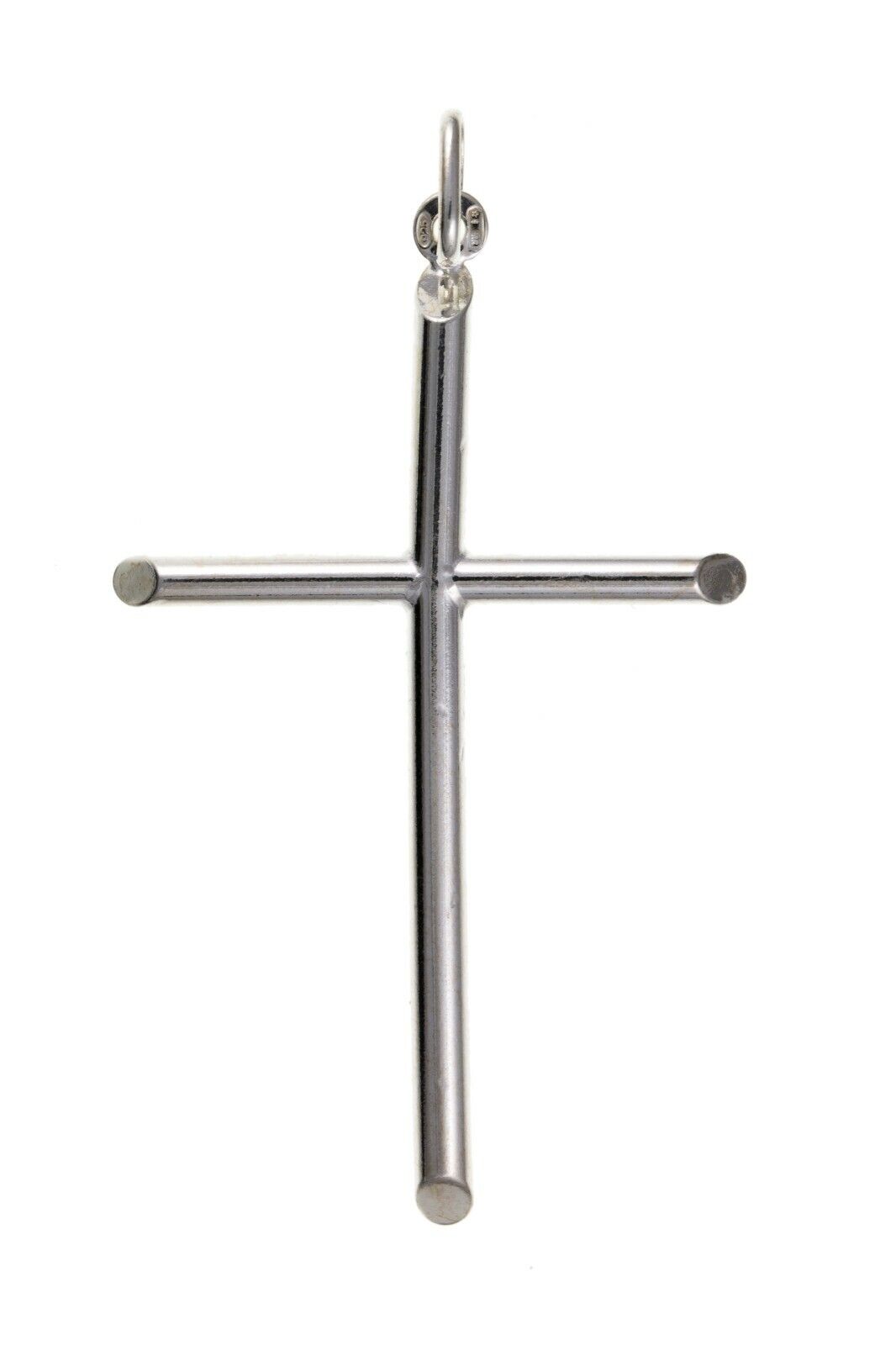 Sterling Silver Extra Large Cross Pendant 925 Hallmark 50 x 31mm