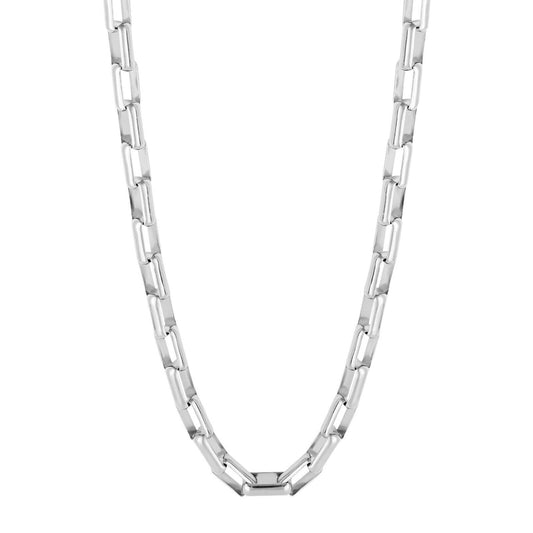 Fred Bennett Box Chain Necklace Solid Sterling Silver N4548 Heavy Weight