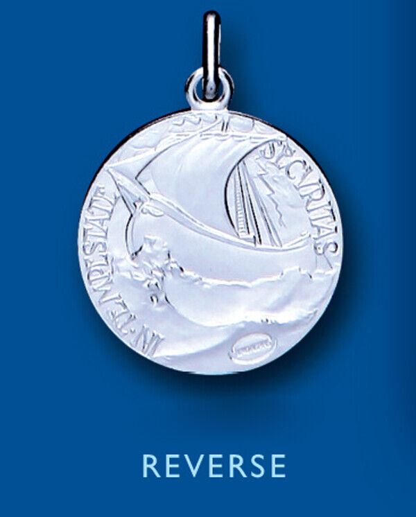 Saint George Pendant Sterling Silver 925 Hallmark All Chain Lengths