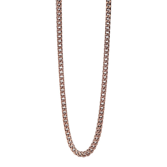 Fred Bennett Coffee Plated Box Chervon Necklace 56cm N4585