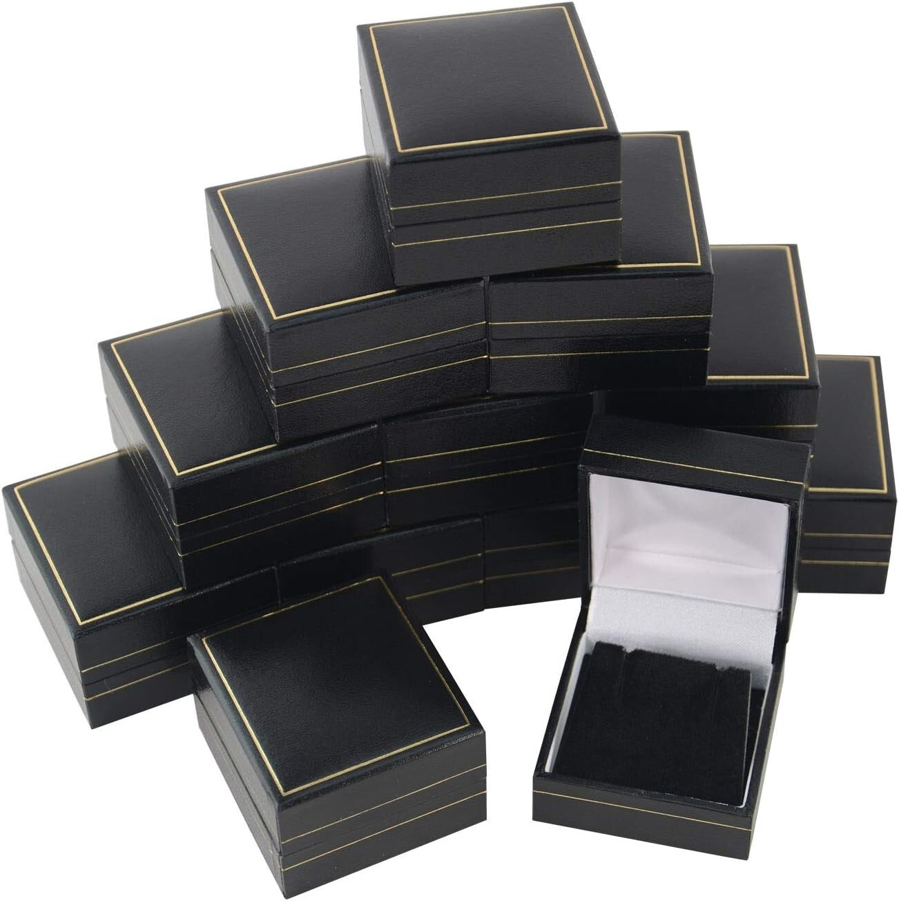 9ct Yellow Gold 0.30ct Rubover Set Diamond Stud Earrings Made in London - 5.8mm