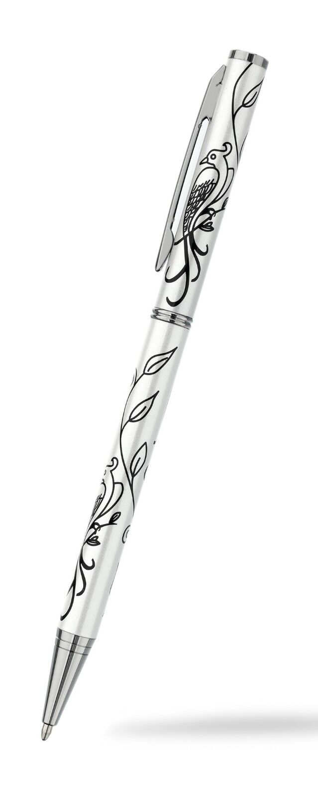 Ballpoint Pen Silver Plated Bird of Paradise Brand New Boxed Various Colours