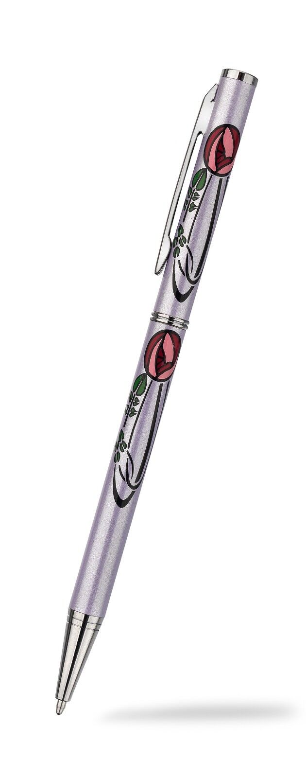 Mackintosh Ballpoint Pen Silver Plated Roses Brand New Boxed Various Colours