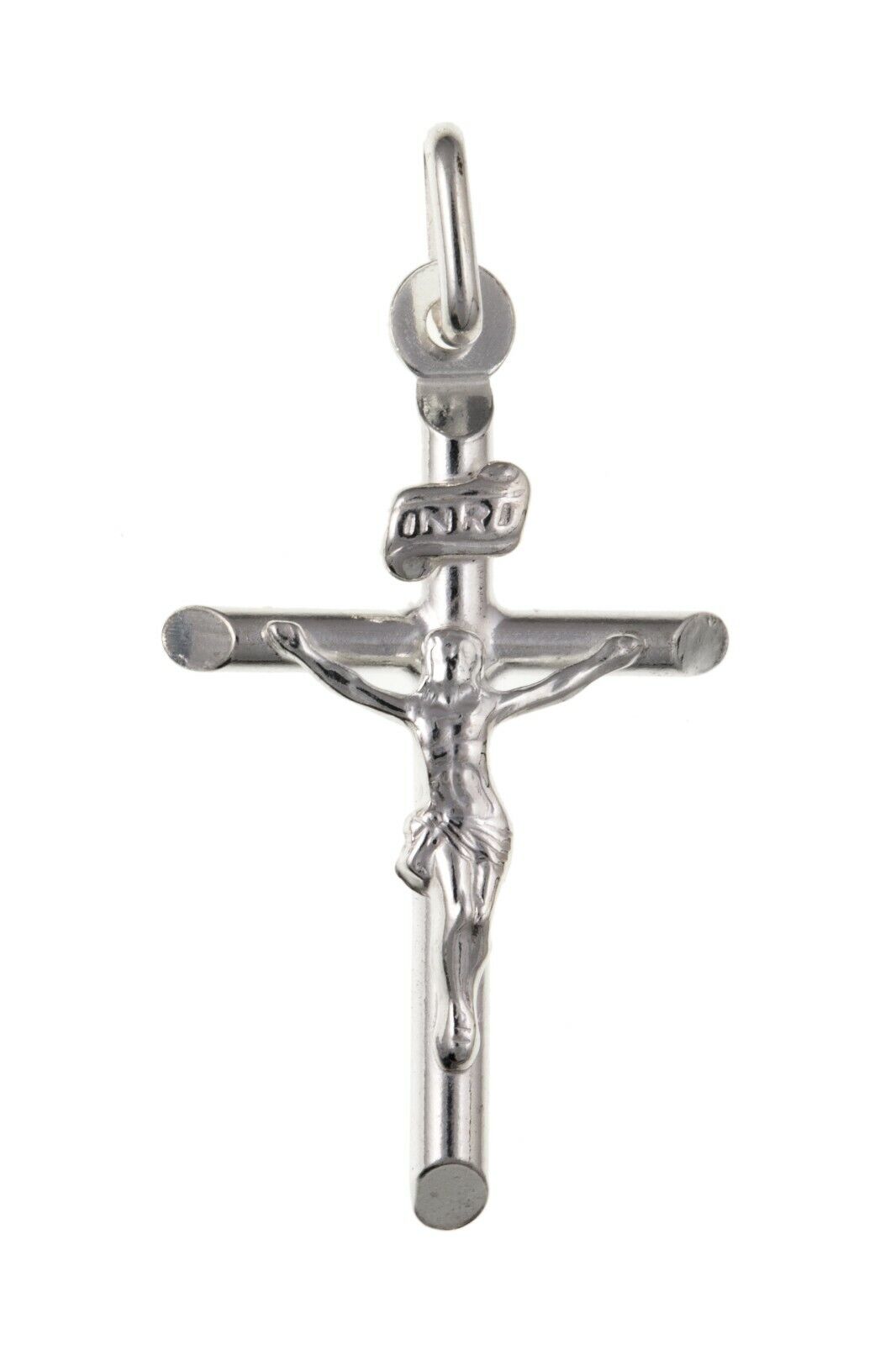 Silver Crucifix Pendant Sterling Silver 925 Stamp All Chain Lengths