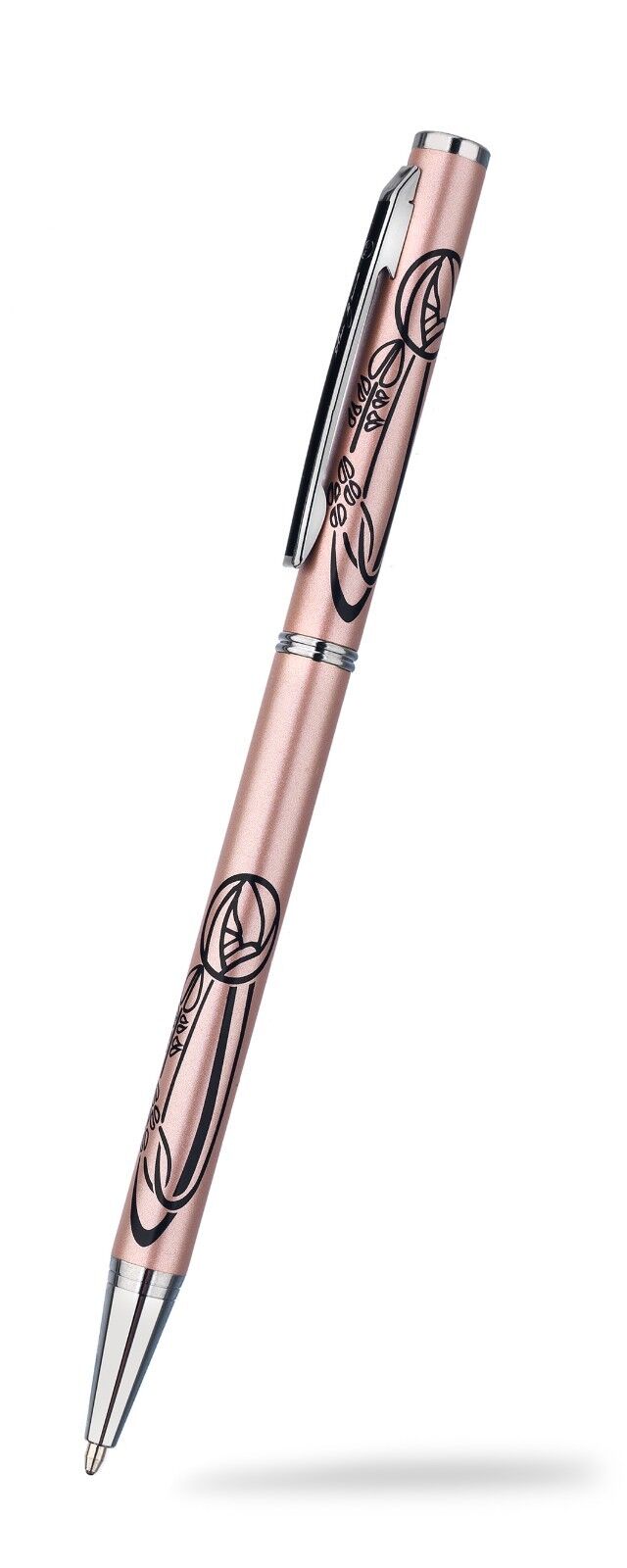 Mackintosh Ballpoint Pen Silver Plated Leaf Rose Brand New Boxed Various Colours