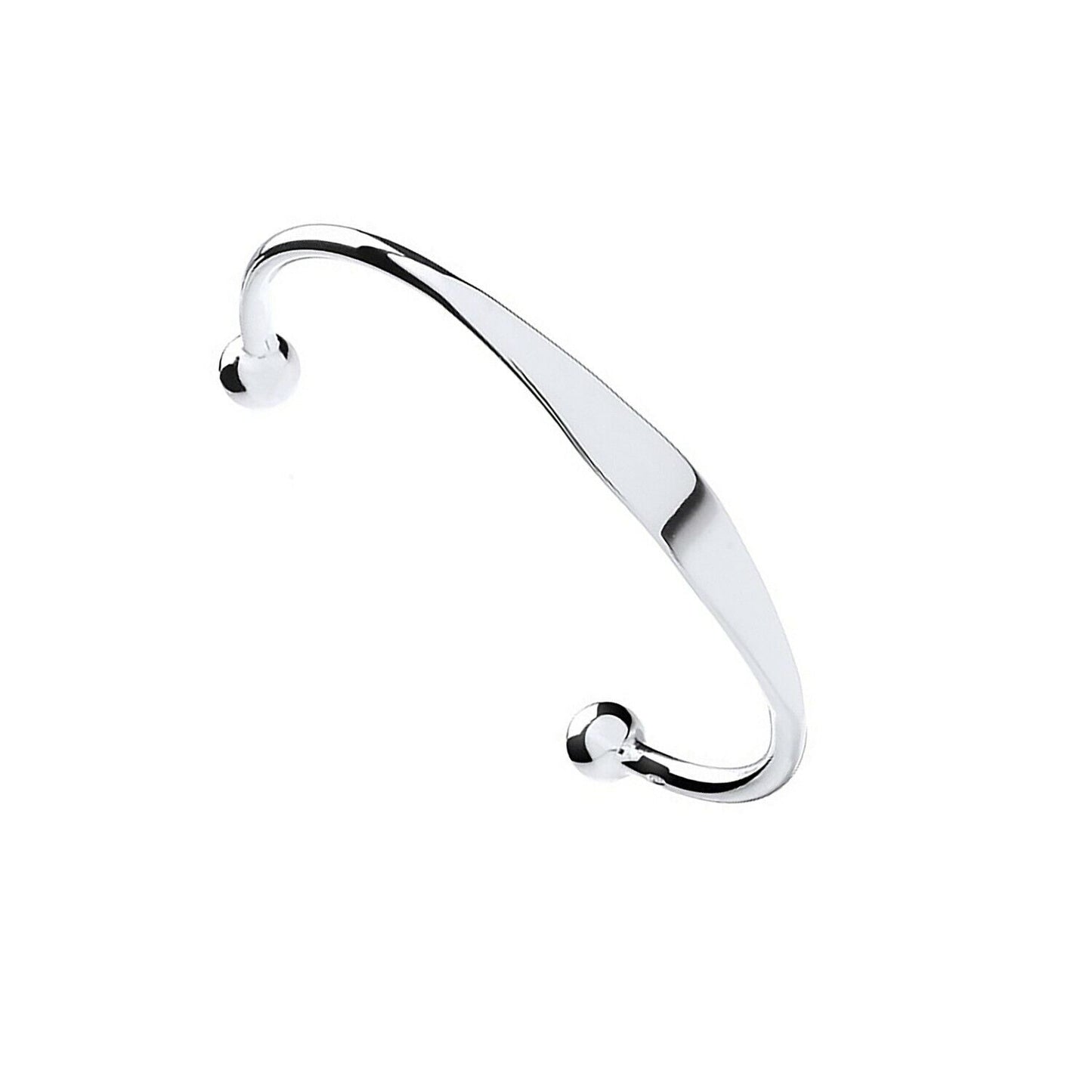 Baby Identity Torque Bangle 925 Hallmark Boys and Girls Christening British Made