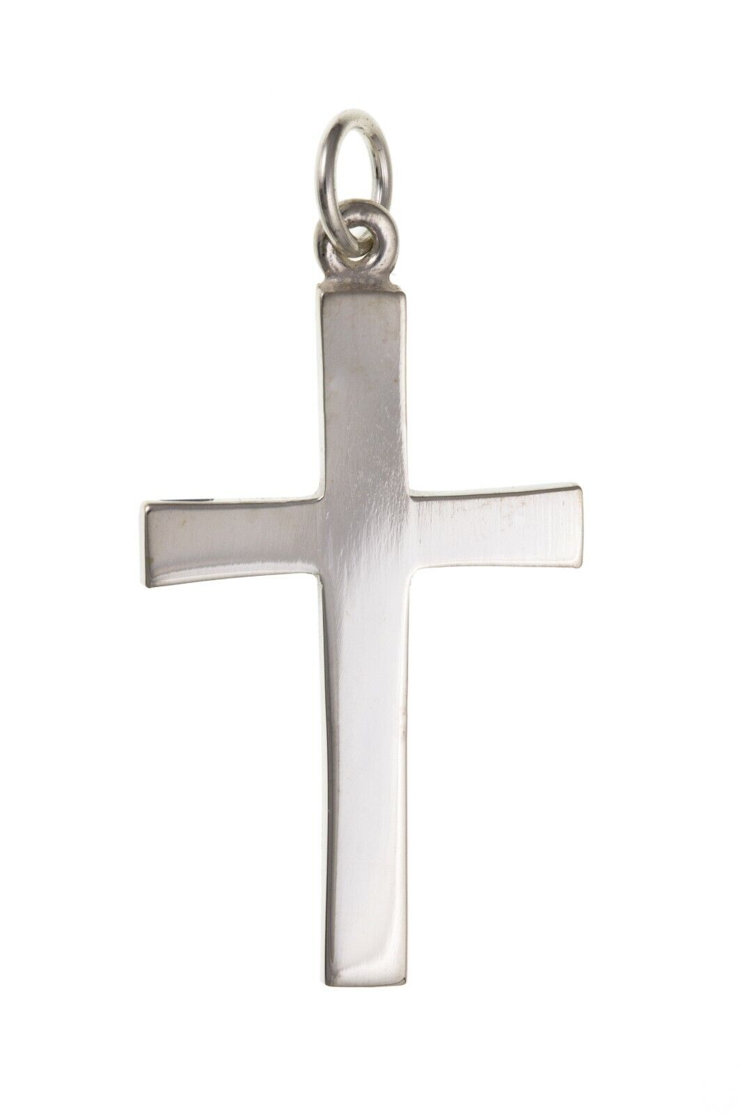 Sterling Silver Plain Cross Pendant 925 Hallmark 26 x 16mm