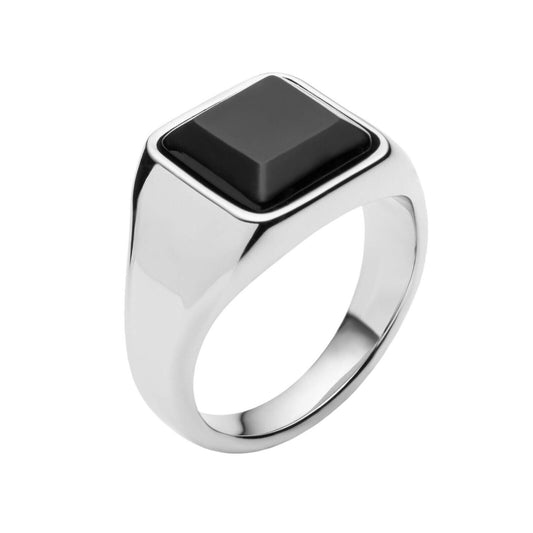Fred Bennett Signet Ring with Onyx R3856B