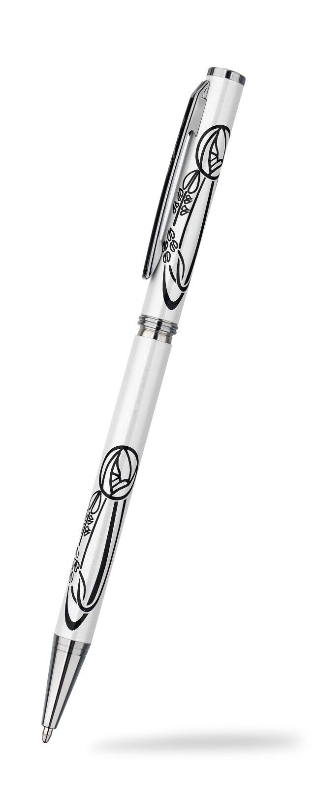 Mackintosh Ballpoint Pen Silver Plated Leaf Rose Brand New Boxed Various Colours