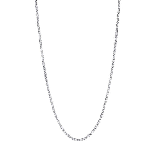 Fred Bennett Box Chain 56cm Solid Sterling Silver N4591