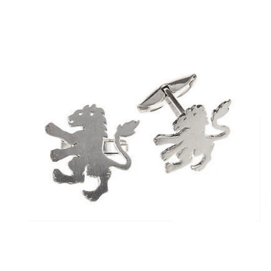 England Lion Cufflinks Solid Sterling Silver