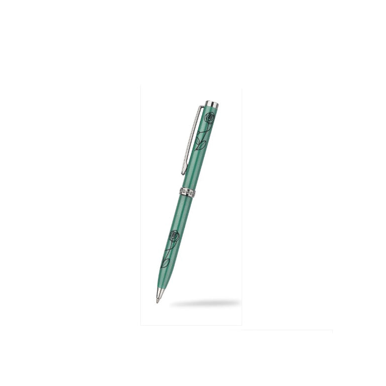 Mackintosh Crystal Ballpoint Pen Designer All Colours Luxurious Packaging Box